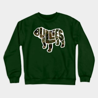 Bellport Bullies Brand Camo Letter Crewneck Sweatshirt